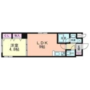 ラルテ天王寺の間取り画像