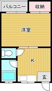 アビリティ住吉の間取り画像