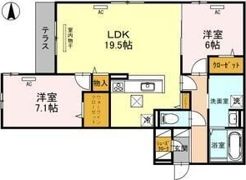 スペチアーレ墨江の間取り画像