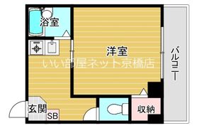 エムローズ太子橋の間取り画像