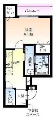 フジパレス杉本町駅北の間取り画像