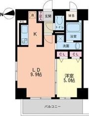 サンセリテ至誠会松崎町の間取り画像