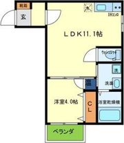 FmaisonCHARMEの間取り画像