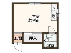 エイトビル江戸堀の間取り画像