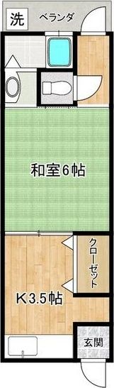 今川4文化の間取り画像