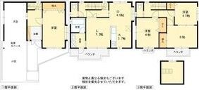 東住吉区山坂4丁目戸建の間取り画像