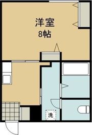 ハイツタキモトの間取り画像