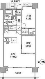 ディモア城東シティの間取り画像