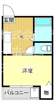 シティハイツあびこの間取り画像