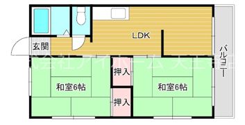メゾンあびこの間取り画像