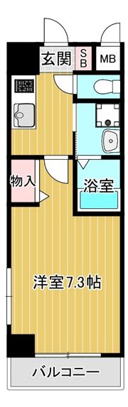 スペランツァII都島の間取り画像