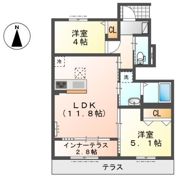 パークサイド・コージーの間取り画像