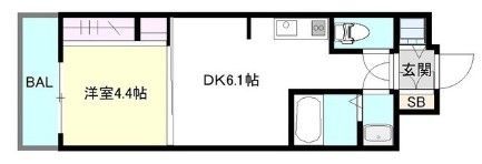 SOAR堺綾之町の間取り画像