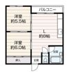 ロイヤル丸文IIの間取り画像