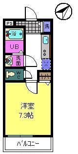 Yebisuの間取り画像
