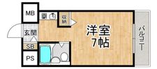 パープルマンションIIIの間取り画像