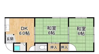 パープルマンションIIの間取り画像