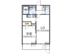 レオネクストすずらん荘の間取り画像