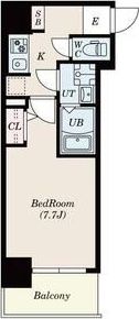 S-RESIDENCE堺市駅前の間取り画像