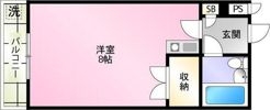 ハイツホワイトヘロンの間取り画像
