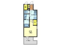 エスリード大阪 NAGAHORI GATEの間取り画像