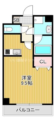 AXISUMEKITAの間取り画像
