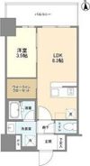 リヴェント難波ウエストの間取り画像