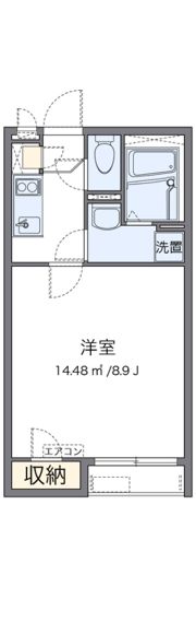 クレイノグロッケンバルトの間取り画像