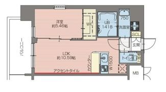 プレジオ難波の間取り画像