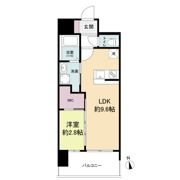 セレニテ難波グランデシュッドの間取り画像