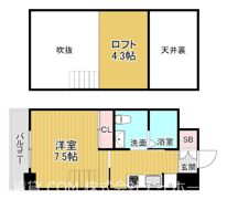 LaCASA新深江の間取り画像