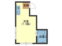 大宝谷六ロイヤルハイツの間取り画像