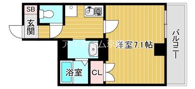 IF城北の間取り画像
