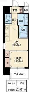 スプランディッド野江の間取り画像