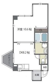 COURT HOUSEの間取り画像