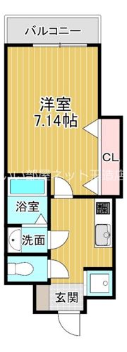 Luxe布施駅前の間取り画像
