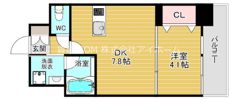 ヴィーナス今里の間取り画像