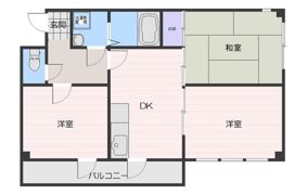 ラフィーネ鶴丸の間取り画像