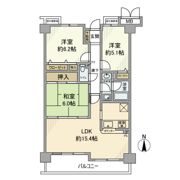 ベルシャトゥ都島友渕町I番館の間取り画像