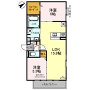 フリージア天王寺の間取り画像
