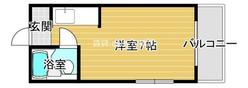 渡辺マンションの間取り画像
