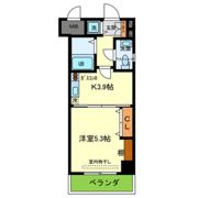 クレイドル西田辺の間取り画像