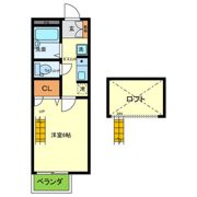 ハイム北加賀屋の間取り画像