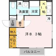 グランキューブTANABEの間取り画像