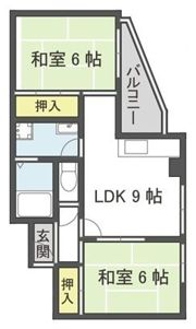 レジデンストーアの間取り画像