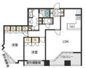 夕陽丘イクスの間取り画像