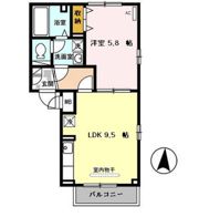 エクレールの間取り画像