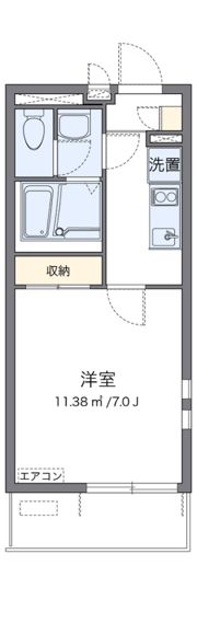 クレイノリンローの間取り画像