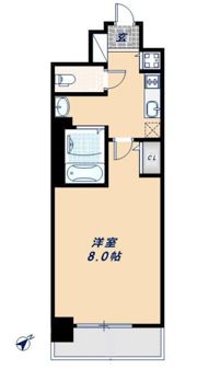 ララプレイスOSAKA WEST PRIMEの間取り画像
