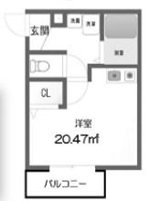 ディアネスの間取り画像
